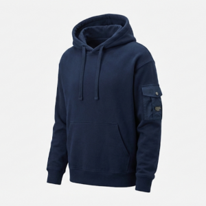 Tactical Navy Cargo Hoodie