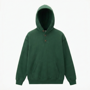 Timberline Button-Neck Hoodie